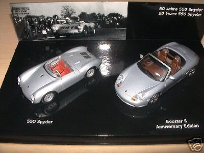 50ème annniversaire de la Porsche 550, avec Porsche Boxster S Anniversary.