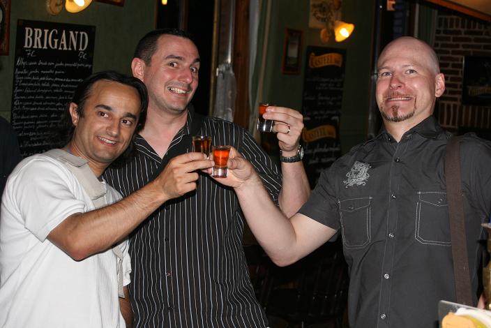 Avant de quitter l'estaminet