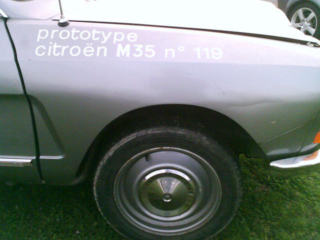 M35 de Serge avec son numéro