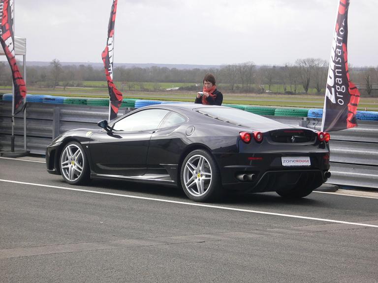 la belle F430 que j'ai pu conduire, un moment inoubliable !