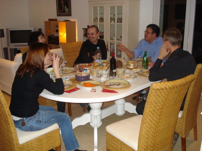 Corinne (de dos), Noreuh, Rotaryengine, Dinbougre, Max