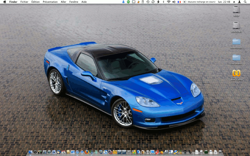 L'image du finder mac