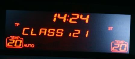 Panneau affichage Radio et clime