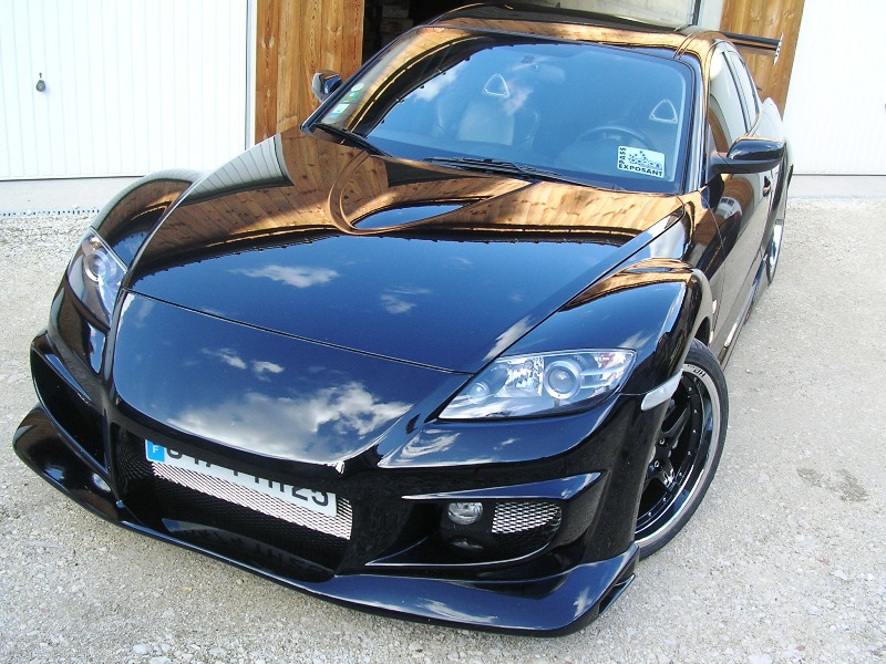 Kit Veilside sur RX8 Noire
