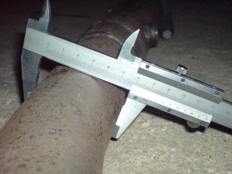 diametre du tube de fuite 2.5&quot;