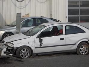 la huitieme, opel astra coupe sport 2.0l cdti, desolé j'ai pas de photo avant les tonneaux, et j'avais prevenu j'aime pas les diesel