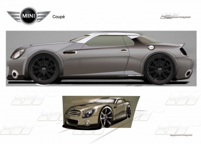 Mini Coupé Concept 2011 by Stef Romecki