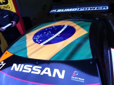 Cool le drapeau du Brésil sur le toit :-)