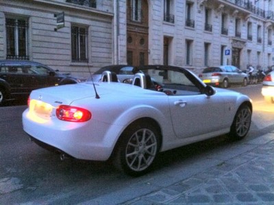 photo à la nuit tombante