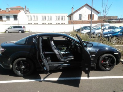 La batmobile sur mon lieu de travail
