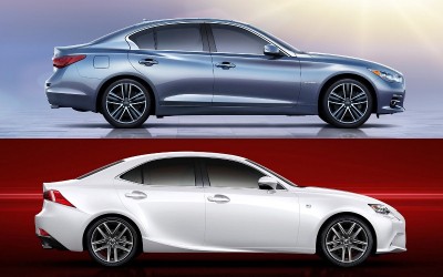 Infinity Q50 et Lexus IS 350