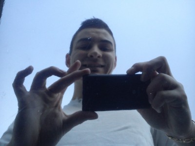 Ma bouille dans le miroir