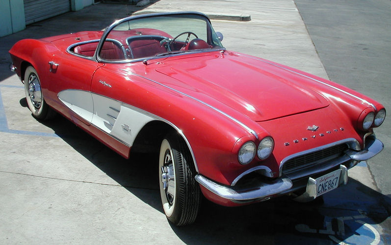 Chevrolet Corvette 1961...
<br />(Une trés bonne année!!!)