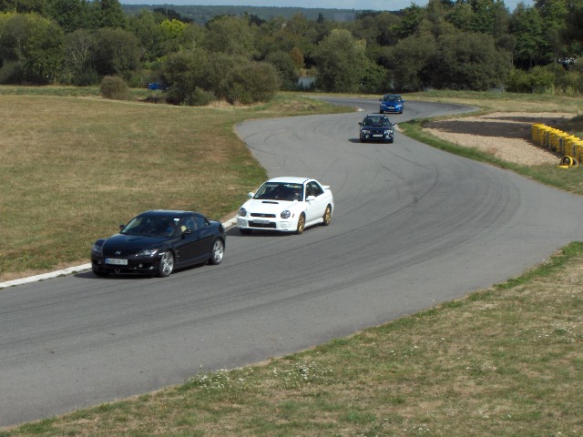 La RX8 vient de passer la STI blanche !